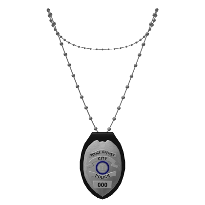 Silver Neck City Police Badge