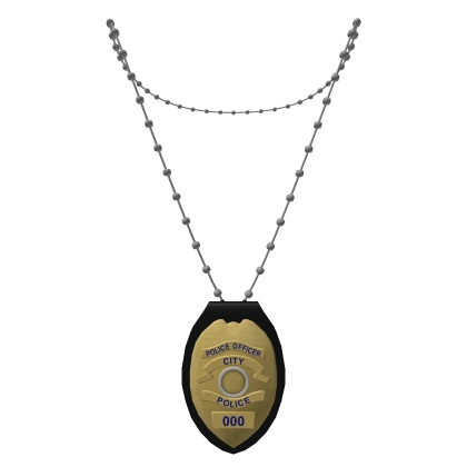 Gold Neck City Police Badge