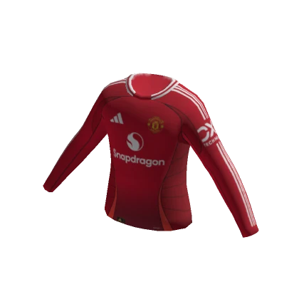 Manchester United Home Shirt 24/25 - Long Sleeve