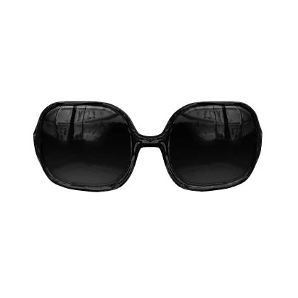 Y2K Sunglasses In Black