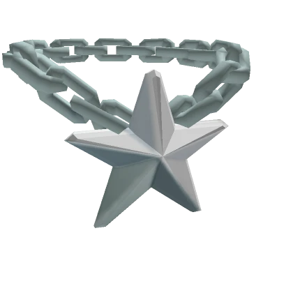 Silver Star Chain