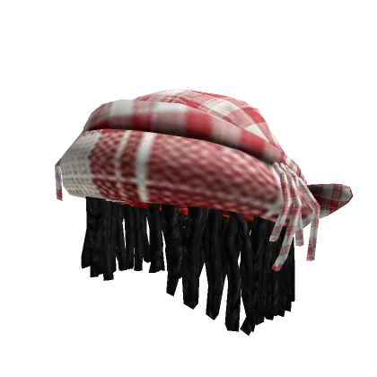 Keffiyeh with Black Dreads