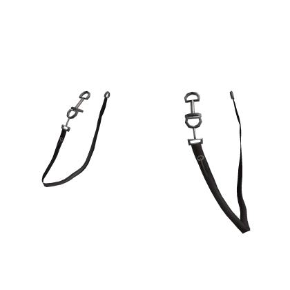 Black Grunge Chain Waist Suspenders 3.0