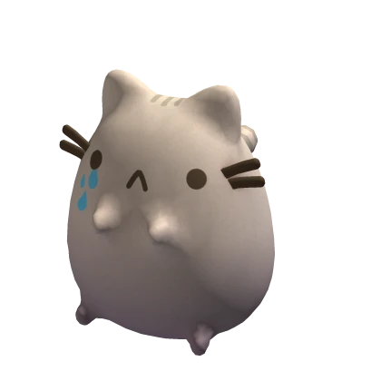 Sad Plush Cat Costume