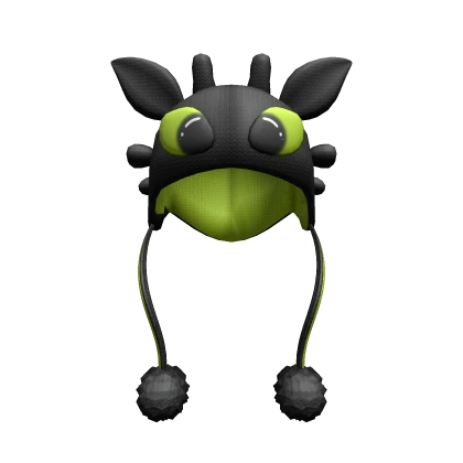 Night Fury Toothless Dragon Beanie Hat
