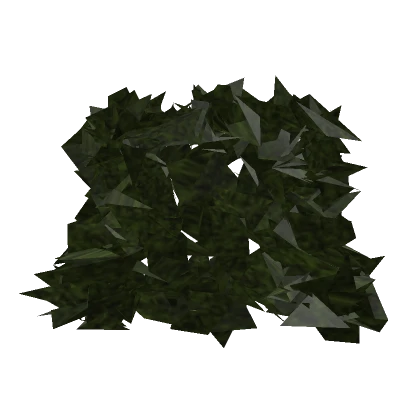 Dark Grass Camouflage Ghillie Head