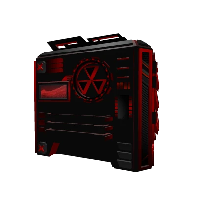 Cyber Force Omega X1 Shoulder Right (Dark Red)