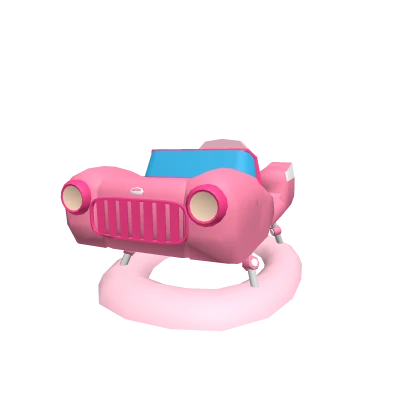 Pink Car Walker