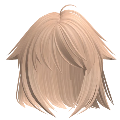 Short Flowy Anime Hair (Blonde)
