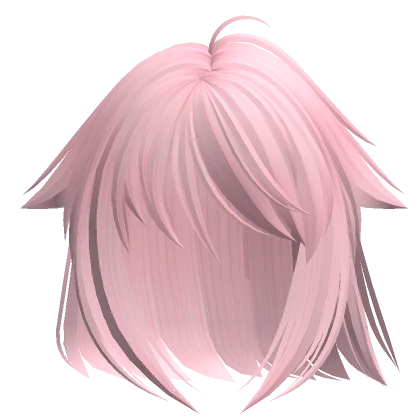 Short Flowy Anime Hair (Pink)