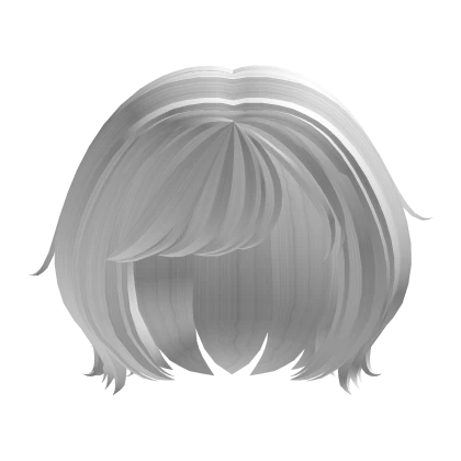 ♡ : white pixie fairy bob