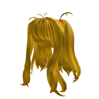 Yellow Miku Anime Hair