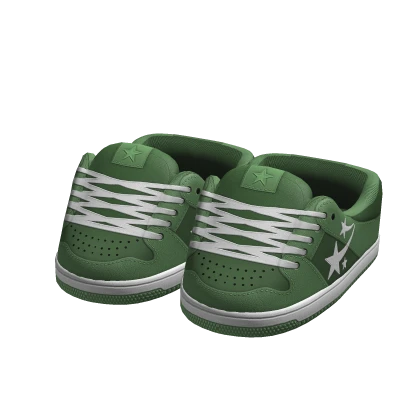 Low Green Star Sneaker 3