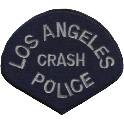 LAPD CRASH Shoulder Patch