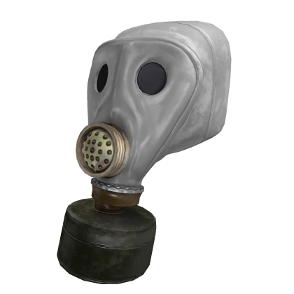 White ShMS Gas Mask