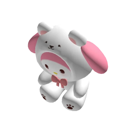 Holdable bunny costume bear Plushie My Melody