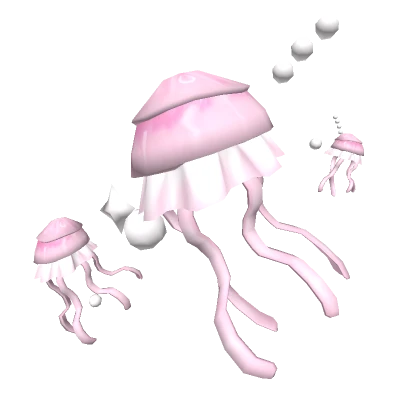 Light Pink Mystical Jellyfish Bloom