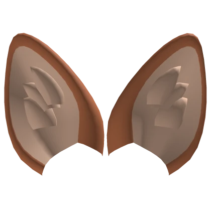 Orange Tabby Cat Ears