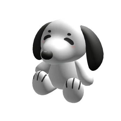 ♡ snoopy plushie (holdable)