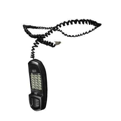 ardor* - phone necklace (black)
