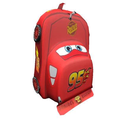 Lightning Racecar backpack