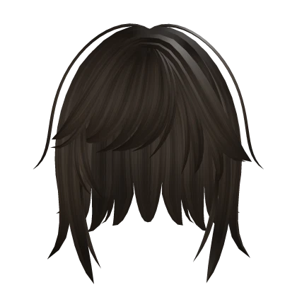 wispy short Messy Fatal Layered anime hair  bob