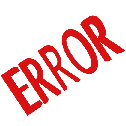 [BIG] ERROR