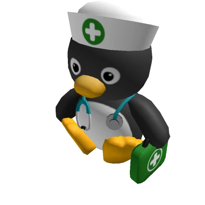 Medic Penguin Plushie