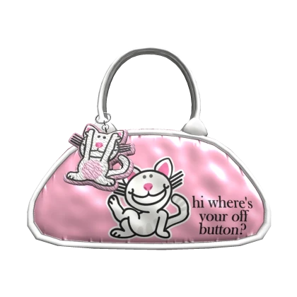 Sassy Kitty Mini Bag | Pink