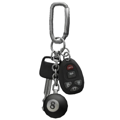 [3.0] 8 Ball Keychain