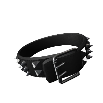 Emo Black Stud Spike Belt Hat