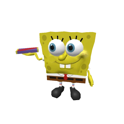 Chocolate Bar SpongeBob Shoulder Plushie