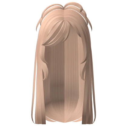 long curly blonde hair ♡