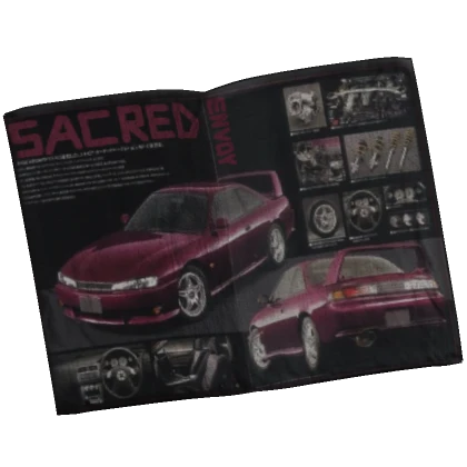 JDM Purple Car Magazine