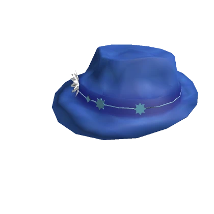 Saphire Bloom Fedora