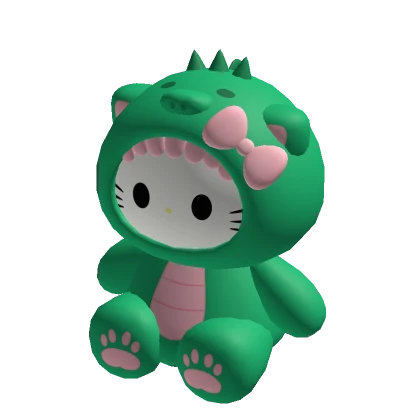 Cute Dinosaur Kitty Holdable