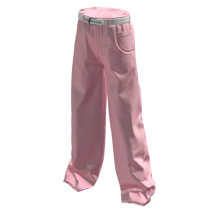  pink y2k jeans w/ back stars