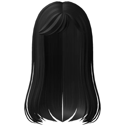 ♡ Fluffy Side Sweep Black