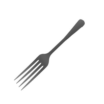 ✅ Silver Fork Knife