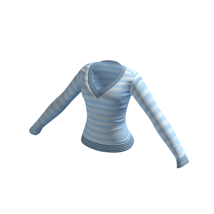Blue Pastel Tight Sweater