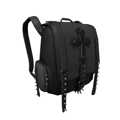 Goth Emo Cross Spike Backpack 3.0