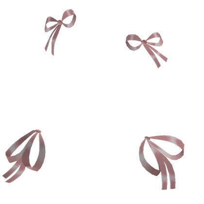 Dainty Ribbons in Pink