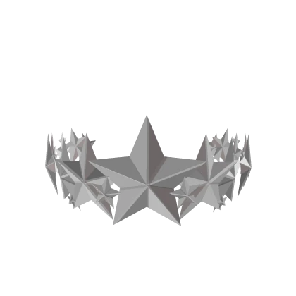 [⏰] Silver White Star Crown