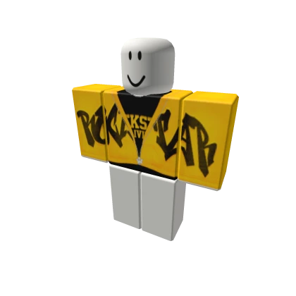 yellow rockstar graffit hoodie boys