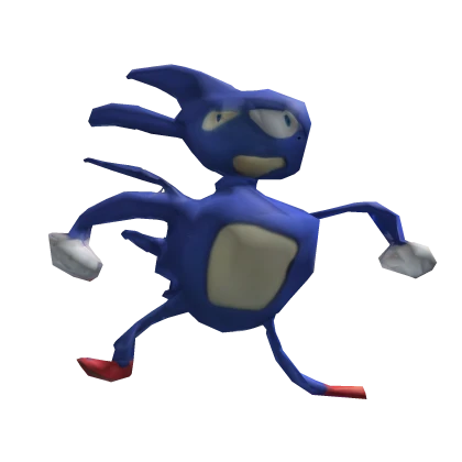 Sonic Sanic Meme [Left Shoulder]