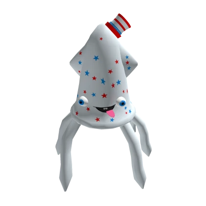 Sammy The Patriotic Squid 🇺🇸 🎆 🎇 