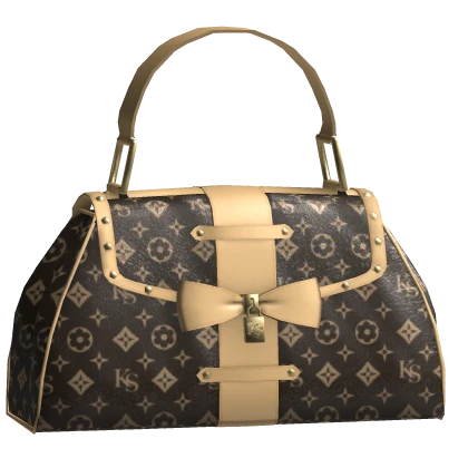 Iconic 2000s Monogram Designer Bow Bag | Brown