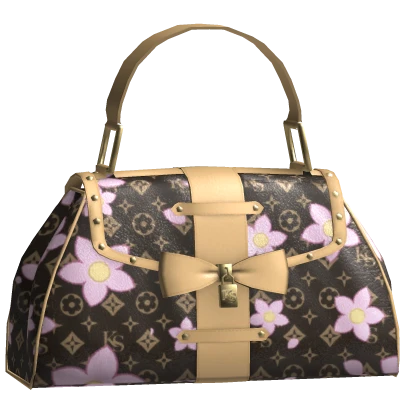 Iconic 2000s Monogram Designer Bow Bag | Brown