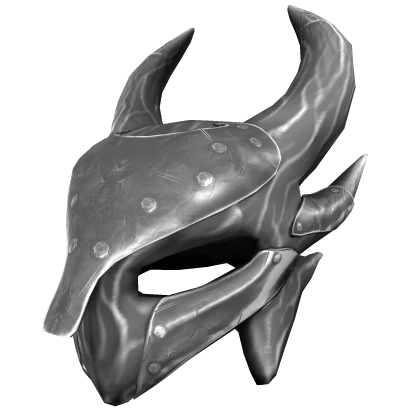 Silver Daedric Helmet