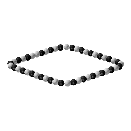 White Emo Scene Bracelet [R6]